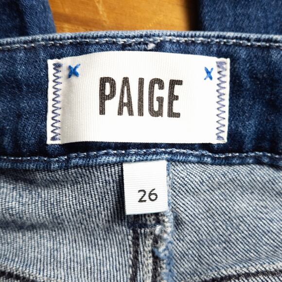 Paige Women’s Hoxton Ultra Skinny Jeans 26 Minimalist Casual Chic Dark Wash - Picture 7 of 8